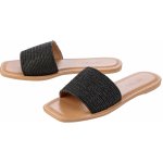 esmara dámské pantofle s lehkou TPR podrážkou černá – Zboží Dáma