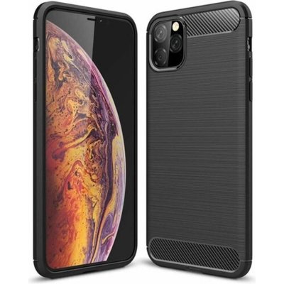 Pouzdro Forcell Carbon Apple iPhone 11 Pro Max černé – Zboží Mobilmania