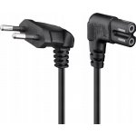 PremiumCord Kabel síťový 230V k magnetofonu se zahnutými konektory 5m – Hledejceny.cz