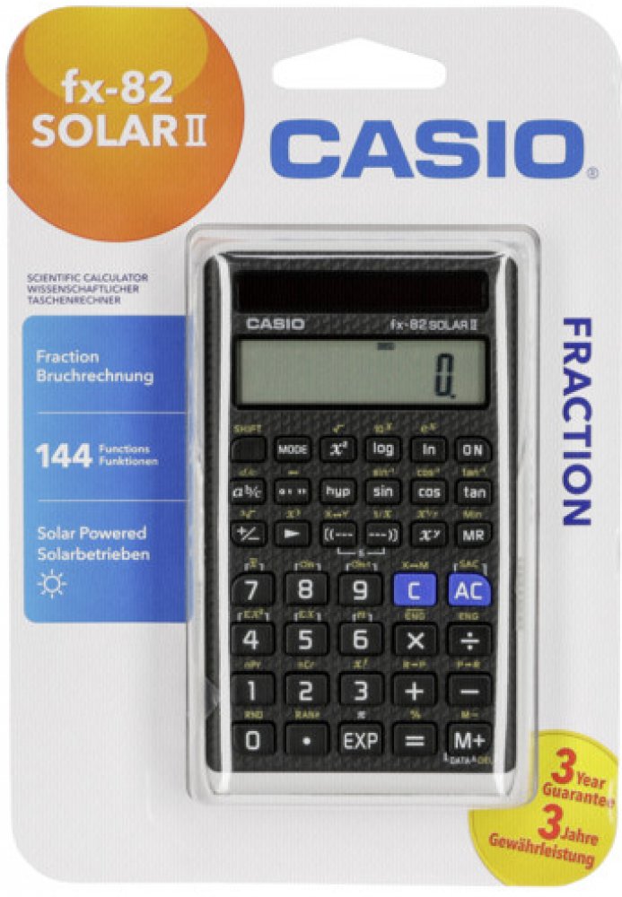 Casio FX 82 Solar | Srovnanicen.cz