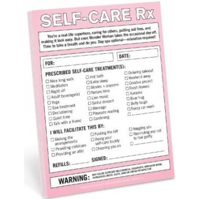 Knock Knock Self-Care Rx Nifty Note – Hledejceny.cz