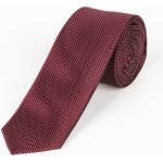 AMJ Kravata pánská úzká vzorovaná KI1001 vínová – Hledejceny.cz