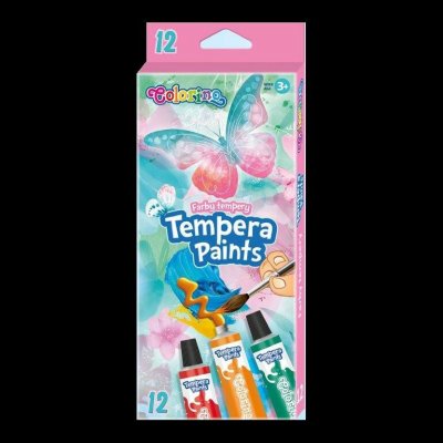 Colorino temperové barvy Follow your Dreams, tuba, 12 ml, 12 barev – Zboží Dáma