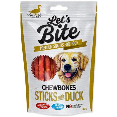 Brit Let's Bite Chewbones Sticks with Duck 120 g