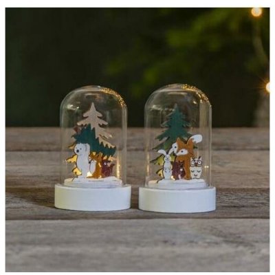 Eglo 411295 SADA 2x LED Vánoční dekorace FOREST FRIENDS 1xLED 0,03W 1xCR2032 EG411295 – Hledejceny.cz