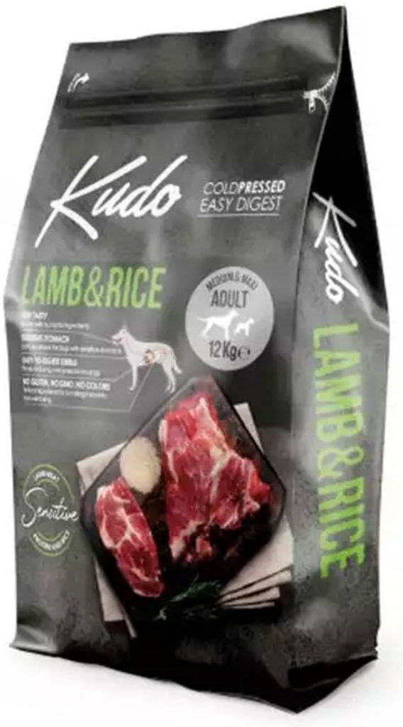 Kudo Dog LG Adult Medium&Maxi Lamb & Rice 12 kg