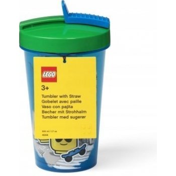 LEGO® ICONIC BOY Pohár s brčkem 500 ml