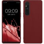 Pouzdro kwmobile Sony Xperia 1 V tmavě červené – Zbozi.Blesk.cz