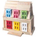 Bino Dřevěná stavebnice město – Zboží Živě