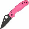 Nůž Spyderco Para 3 Pink Lightweight Blade Living Beyond Breast Cancer Reveal 14 C223PPNBK