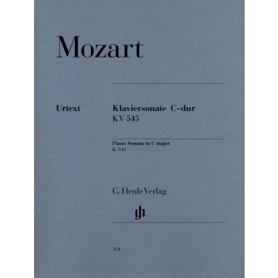 Klaviersonate C-Dur KV. 545 klavírní sonáty – Sleviste.cz