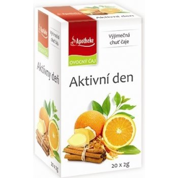 Apotheke Ovocný čaj Aktivní den čaj 20 x 2 g