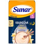 Sunar mléčná kaše Krupicová vanilka 210 g – Zboží Dáma