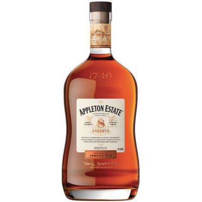 Appleton Estate 8y 43% 0,7 l (holá láhev)