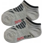 Design Socks Chlapecké kotníčkové ponožky-sv.šedá barva – Zboží Dáma