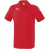 Pánské sportovní tričko Erima 5-C Promo polokošile červená/bílá