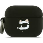 Karl Lagerfeld Airpods Pro 3 Originální Silikonové Pouzdro Na Sluchátka KLAP3RUNCHK – Zboží Živě
