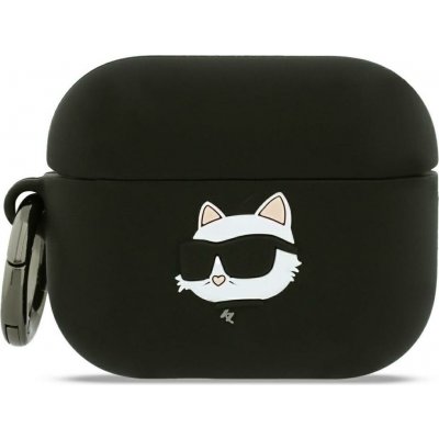 Karl Lagerfeld Airpods Pro 3 Originální Silikonové Pouzdro Na Sluchátka KLAP3RUNCHK – Zboží Živě