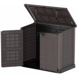 DURAMAX StoreAway 145 x 125 x 82,5 cm 1200 l hnědý 86631 – Zboží Dáma DURAMAX StoreAway 145 x 125 x 82,5 cm 1200 l hnědý 86631 – Zboží Dáma