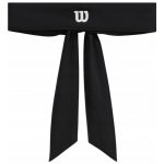 Wilson U TIE Headband Černá Bílá – Zboží Dáma