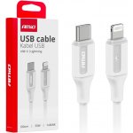 AMIO Kabel USB-C Lightning 20W 100cm – Sleviste.cz