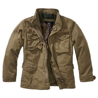 Brandit Kids M65 Giant Jacket olivová – Hledejceny.cz