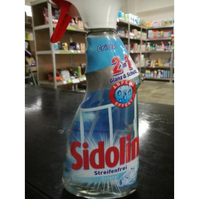 Sidolin Cristal 2v1 na sklo 500 ml – Zbozi.Blesk.cz
