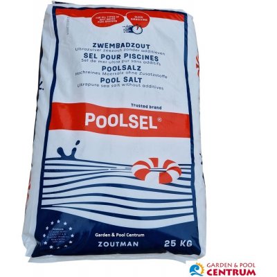 Poolsel Bazénová mořská sůl 25 kg – Zboží Dáma