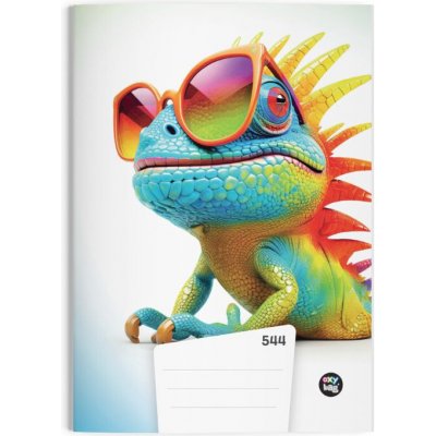 KARTON P P Sešit A5 544 Chameleon – Zboží Mobilmania