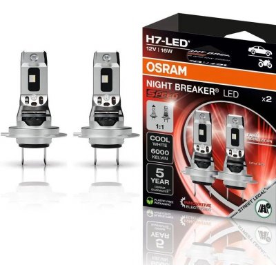 Osram 12V H7 NightBreaker LED SPEED OSRAM, set 2ks | Zboží Auto