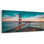 Obraz- Golden Gate, San Francisco, jednodílný 200x100 cm – Hledejceny.cz