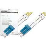 Digitus DK-2933-10 Fiber Optic Patch Cord, LC to LC, Singlemode, OS1, 09/125 µ, Duplex, 10m – Zboží Mobilmania
