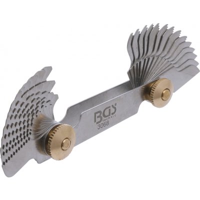 BGS 3068, Závitové měrky | 28 plátků | Whitworth 4G - 62G – Hledejceny.cz