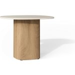 Tribu Seren čtvercový 58x58x46 cm, rám teak, deska keramika dekor marrone – Hledejceny.cz