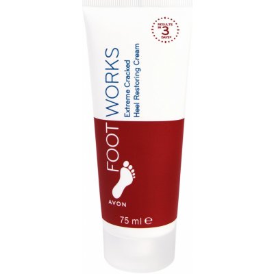Avon - Foot Works - Regenerační krém na popraskané paty 75 ml – Zboží Mobilmania