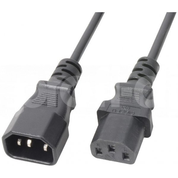 Napájecí kabel Power Dynamics CX18-2 IEC Extension Cable Male - Female 2,0 M