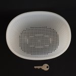 Forma na sýr FA811 oválná lisovací 800-1000g – Zboží Dáma