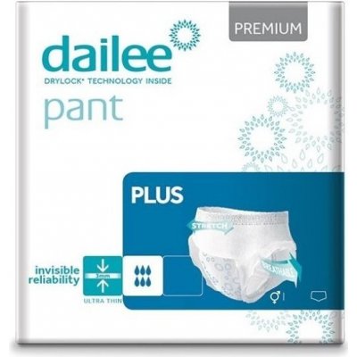 Dailee Pant Premium Plus S 15 ks – Zbozi.Blesk.cz