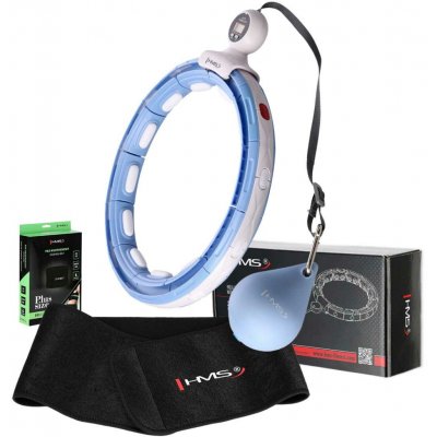 HMS SET HHM15 + BR163 PLUS SIZE Světle modrá,Černá,Bílá – Zboží Dáma