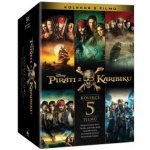 Piráti z Karibiku 1-5 DVD – Zbozi.Blesk.cz