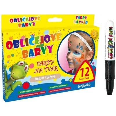 Barva na obličej MFP černá – Zboží Dáma