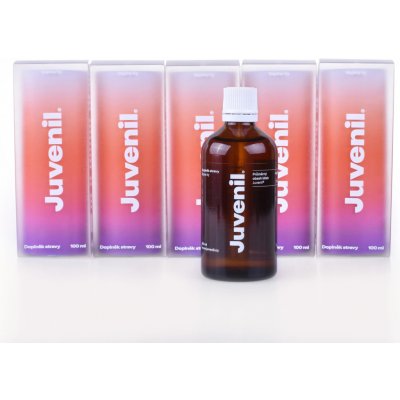 Juvenil 5 x 100 ml +1 x 100 ml Kapky imunita a regenerace – Hledejceny.cz