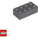 LEGO® 3001 Kostka 2x4 Tmavě-Šedá – Zbozi.Blesk.cz