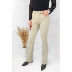 M.SARA Béžové zvonové džíny J2107-26 – Zboží Dáma