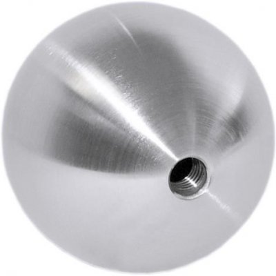 Feldmann Nerezová ozdobná koule - ukončení 52050-240 dutá hladká, pr.50 mm, závit M8, pro zábradlí a schodiště 52050-240 – Zboží Mobilmania