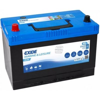 Exide Dual 12V 95Ah 650A ER450 – Hledejceny.cz