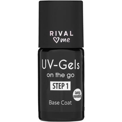 RIVAL Loves Me UV Gel lak na nehty Base Coat 8 ml – Zbozi.Blesk.cz