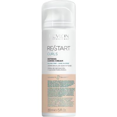 Revlon Professional Restart Curls Defining Caring Cream bezoplachová péče pro kudrnaté vlasy 150 ml – Hledejceny.cz