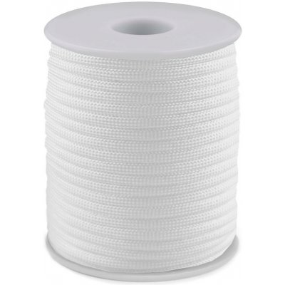Prima-obchod Padáková / oděvní šňůra Ø4 mm, barva 12 (01) bílá – Zboží Dáma