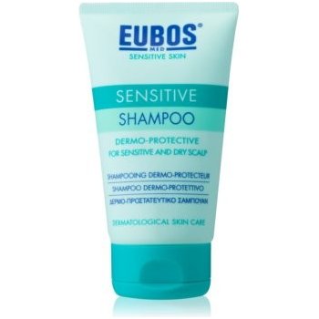 Eubos Sensitive ochranný šampon pro suchou a citlivou pokožku hlavy With Panthenol Wheat Protein and Skin-Soothing Thermal Water 150 ml